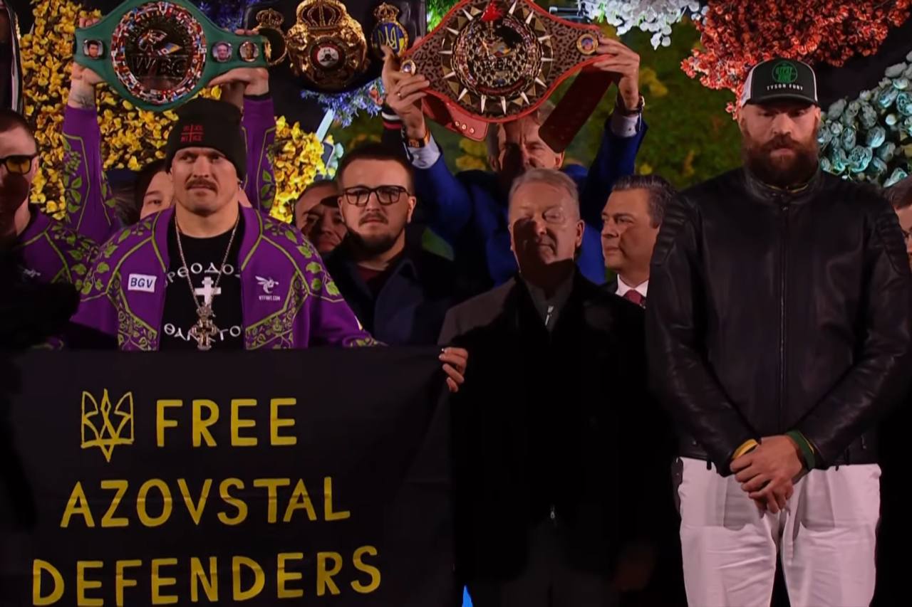 Усик - Фьюри 2. Как прошла церемония взвешивания боксеров (видео)